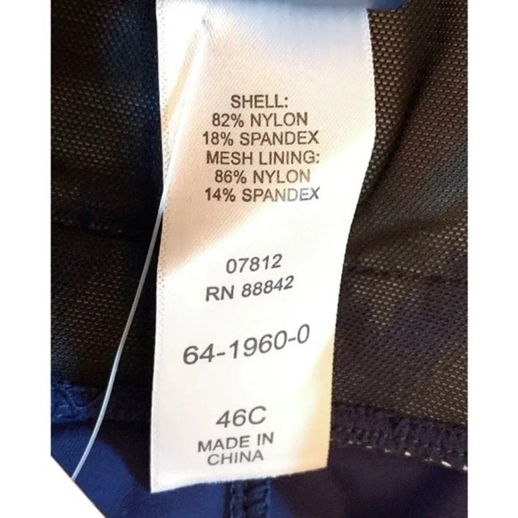 Swimsuits For All Women’s NWT Tankini Top With Bikini Top Plus Size 46C New - Picture 10 of 10